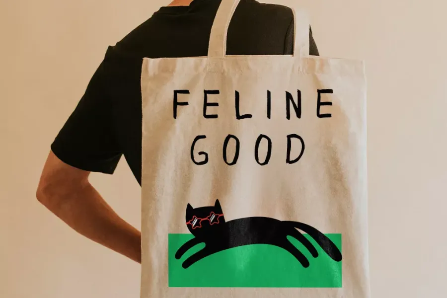 Eco Friendly Cat Lover Bag