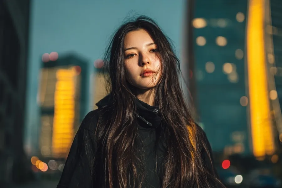 Trendy women’s cat graphic hoodie