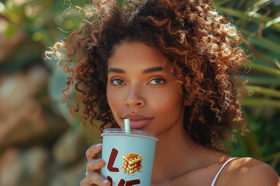 Eco friendly reusable drink tumbler