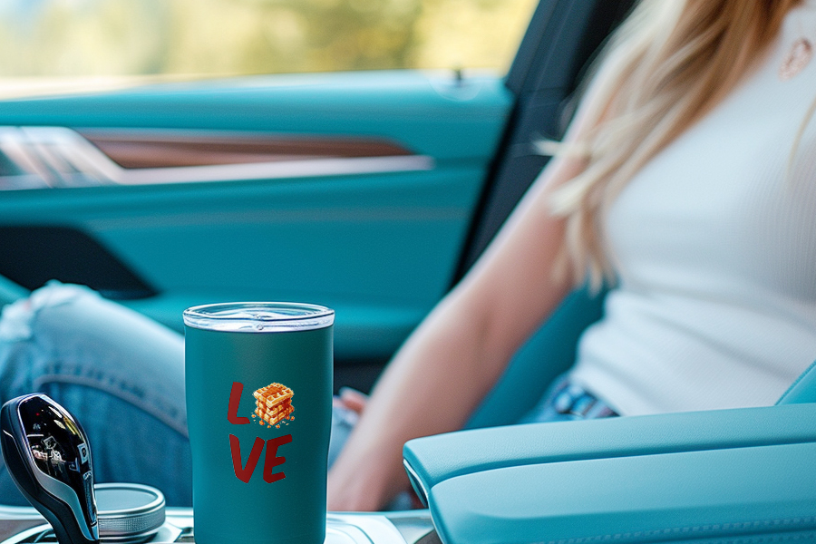 Eco friendly reusable drink tumbler